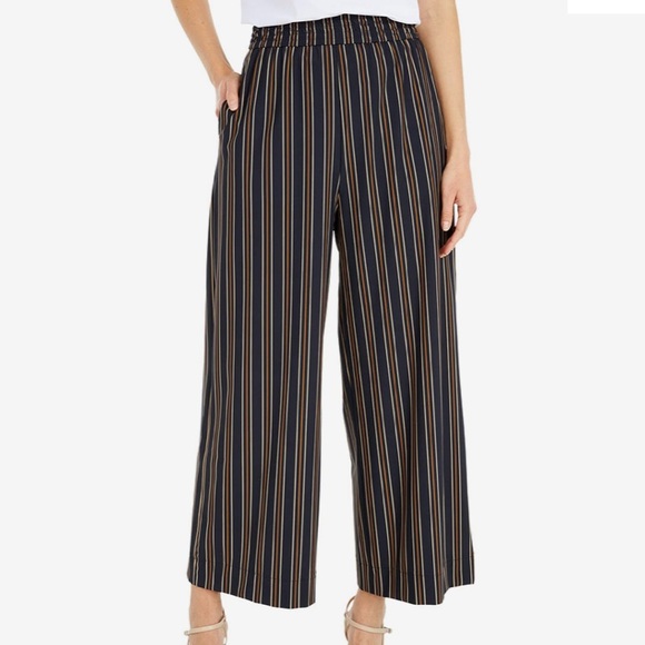Lysse Pants - Striped Wide Leg Crop Pants Lysse Lorelei